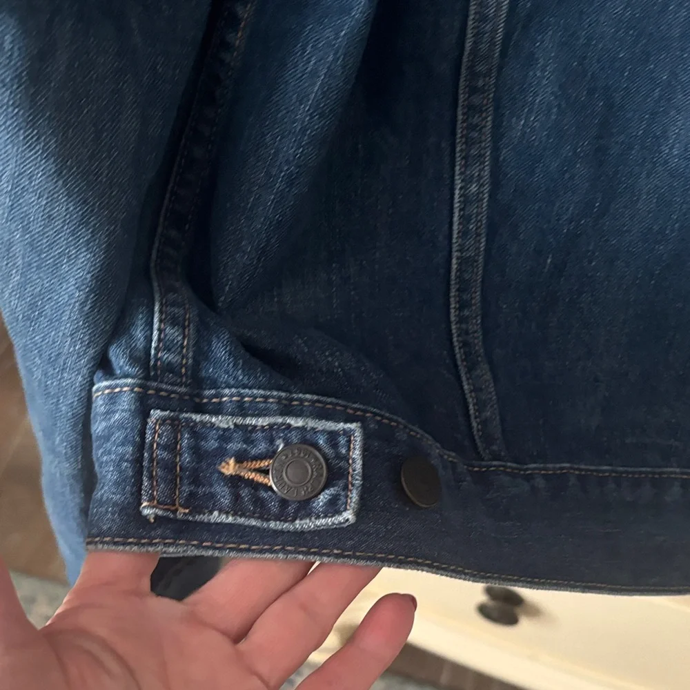 Ralph Lauren Blue Jean Jacket with Patches - Picture 11 of 11
